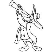 Darkwing Duck coloring pages