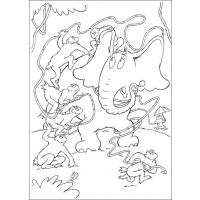 Horton coloring pages