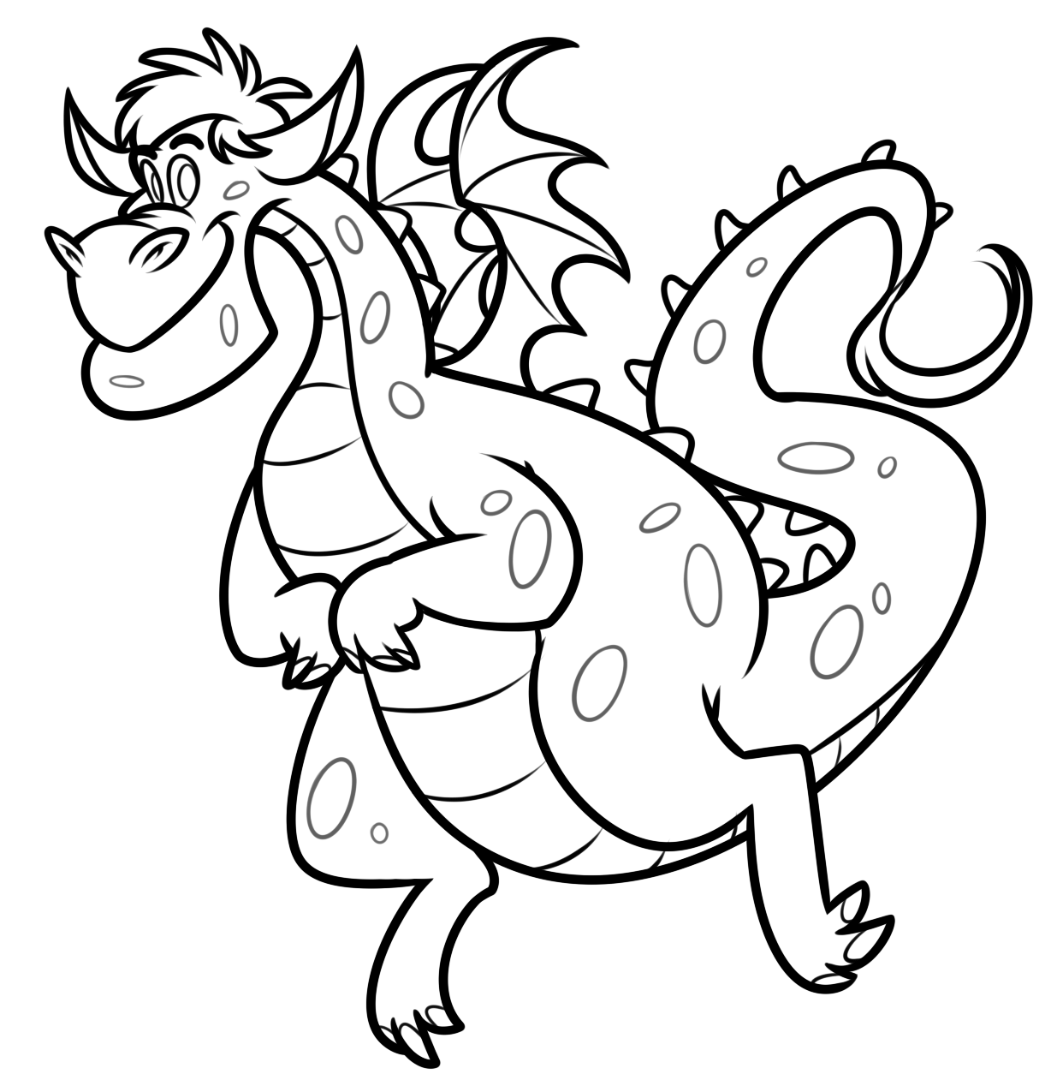 petes dragon coloring pages