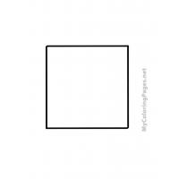Square coloring pages
