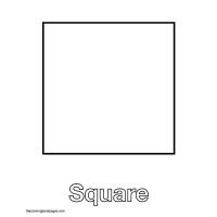 Square coloring pages