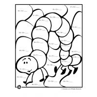 Math coloring pages