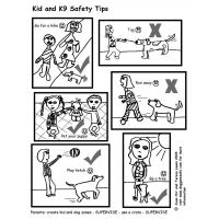 Safety coloring pages