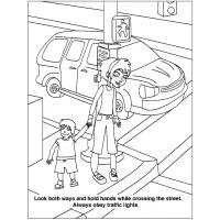 Health and Safety coloring pages