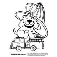 Fire prevention coloring pages