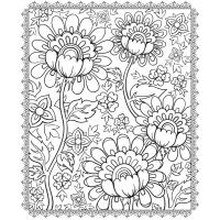 Psychedelic coloring pages