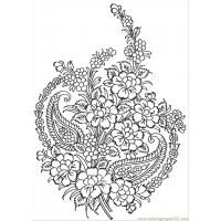 Pattern animal coloring pages