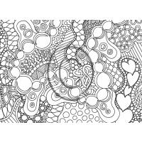 Difficult coloring pages for adults