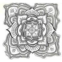 Detailed coloring pages