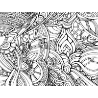 Doodle coloring pages