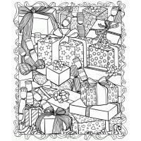Adult Christmas Coloring Pages