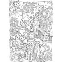 Animals coloring pages for adults