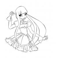 Winx Princess coloring pages