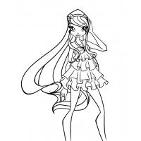Winx coloring pages