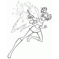Winx Musa coloring pages