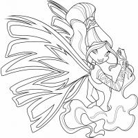 Winx Sirenix coloring pages