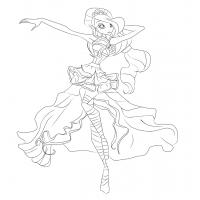 Winx Harmonix coloring pages