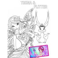 Winx Butterflix coloring pages