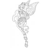 Winx Tynix coloring pages