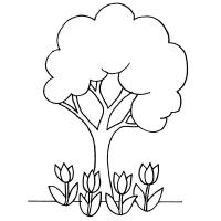 Simple coloring pages