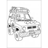 Fireman sam coloring pages