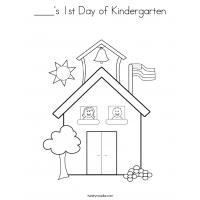 Kindergarten coloring pages