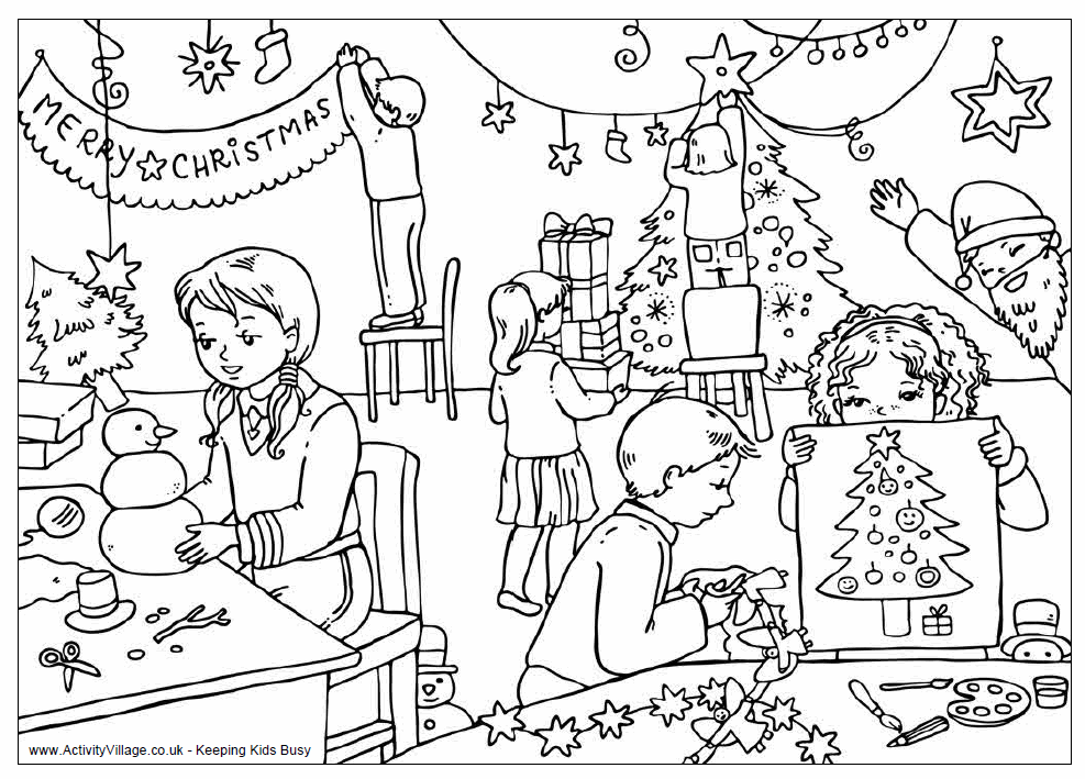 Class coloring pages download and print for free