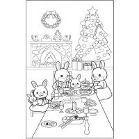 Calico Critters Coloring Pages