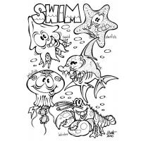 Sea life coloring pages