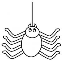 Spider coloring pages