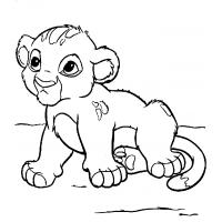 Lion coloring pages
