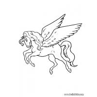 Pegasus coloring pages