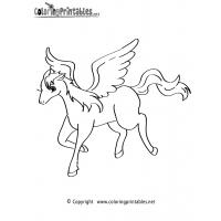 Pegasus coloring pages
