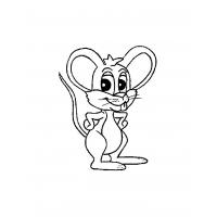 Mouse coloring pages