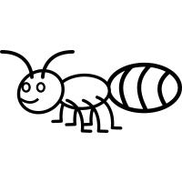 Ants marching coloring pages