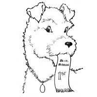 Dogs and puppies coloring pages