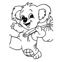 Koala coloring pages