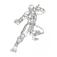 Scorpion coloring pages