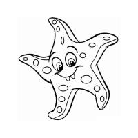 Starfish coloring pages