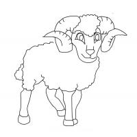 Ram coloring pages