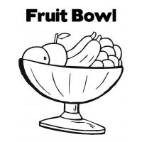 Fruit coloring pages
