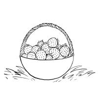Berries coloring pages