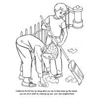 Environment day coloring pages