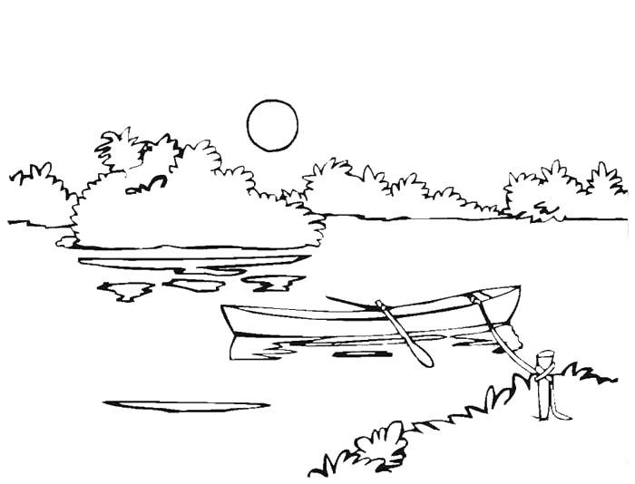 River coloring pages to download and print for free