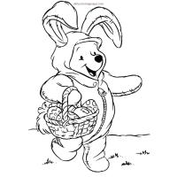 Disney easter coloring pages