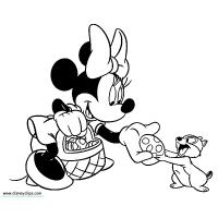 Disney easter coloring pages