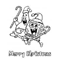 Happy christmas coloring pages