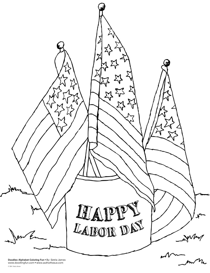 Labor Day Coloring Pages To Download And Print For Free