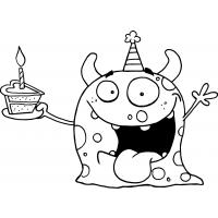 Happy birthday daddy coloring pages