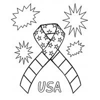 Independence day coloring pages